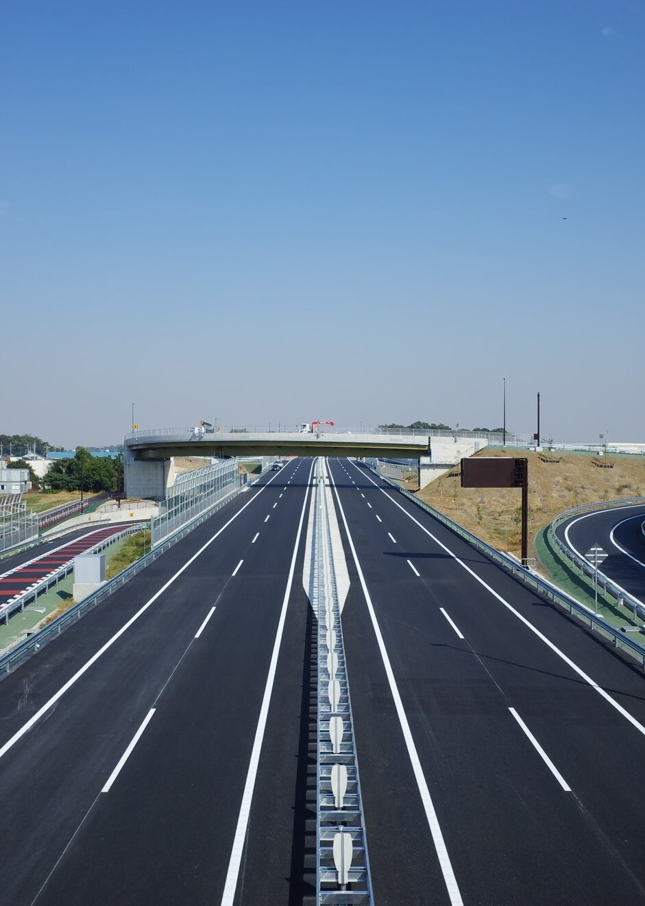 道路工事の写真です。